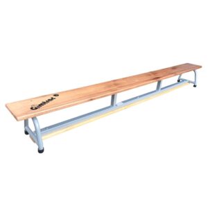 Wooden Bench with steel frame