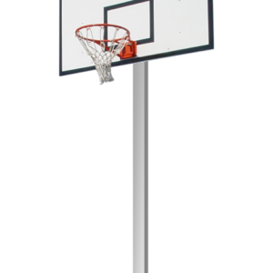Gimtrac Basketball Column Mount 1.2m PLEXIGLASS Board with Ring – view 2