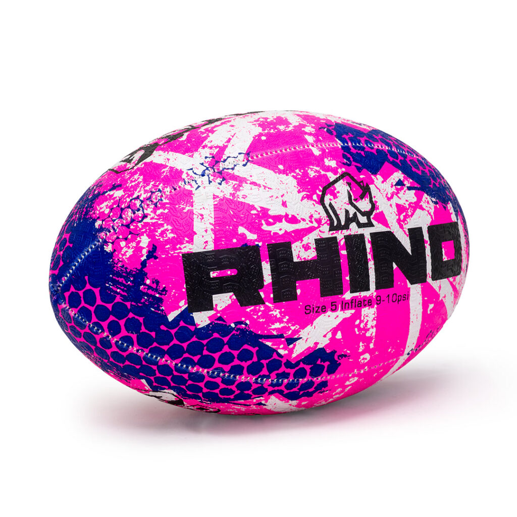 Rhino Graffiti Training Rugby Ball