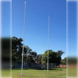 Steel Rugby Posts - 11m Standard